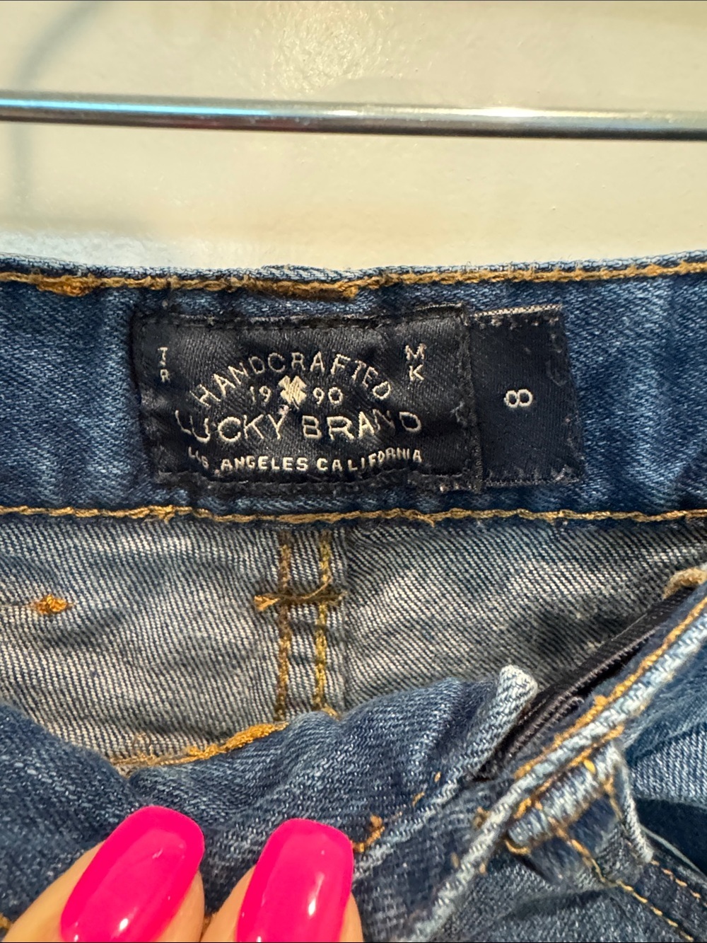 Lucky Brand Medium Blue Kids Denim Jeans - Picture 3 of 7